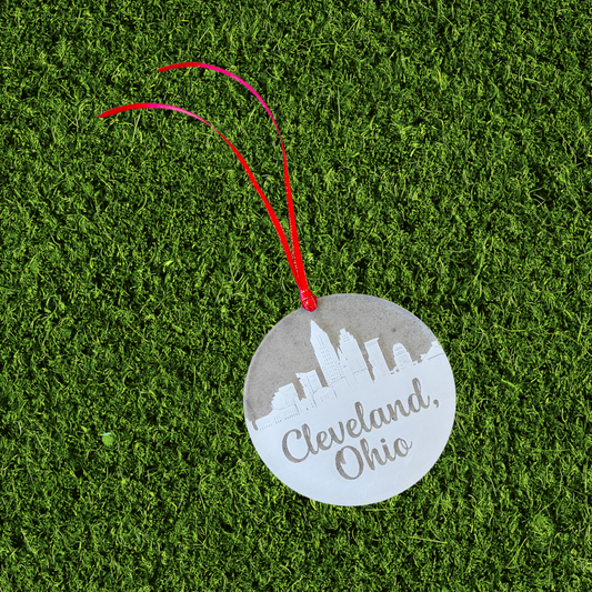 Cleveland Skyline Ornament