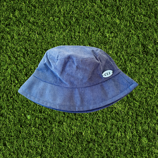 Cordoury Bucket Hat with 3D Printed CLE Tag