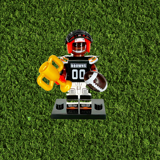 Football Player Building Bricks Kit