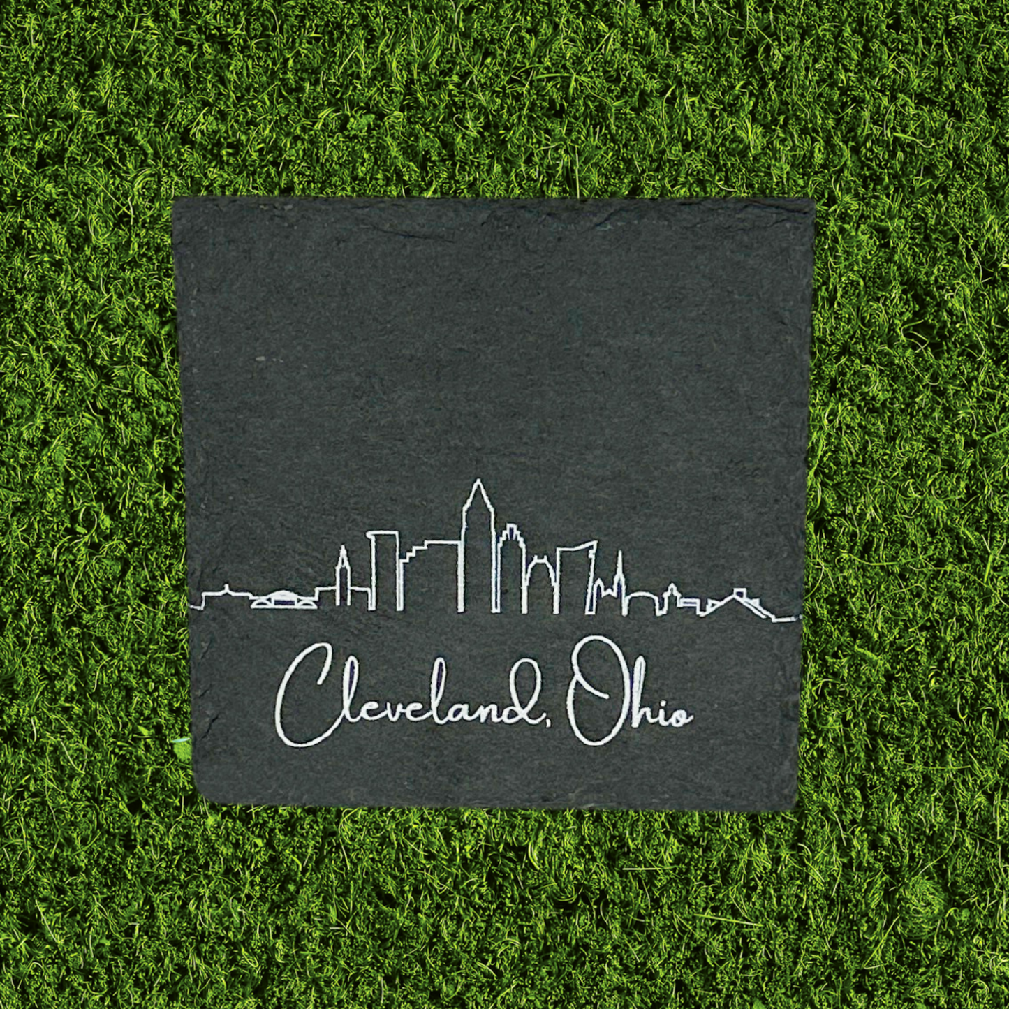 Cleveland Slate Coasters