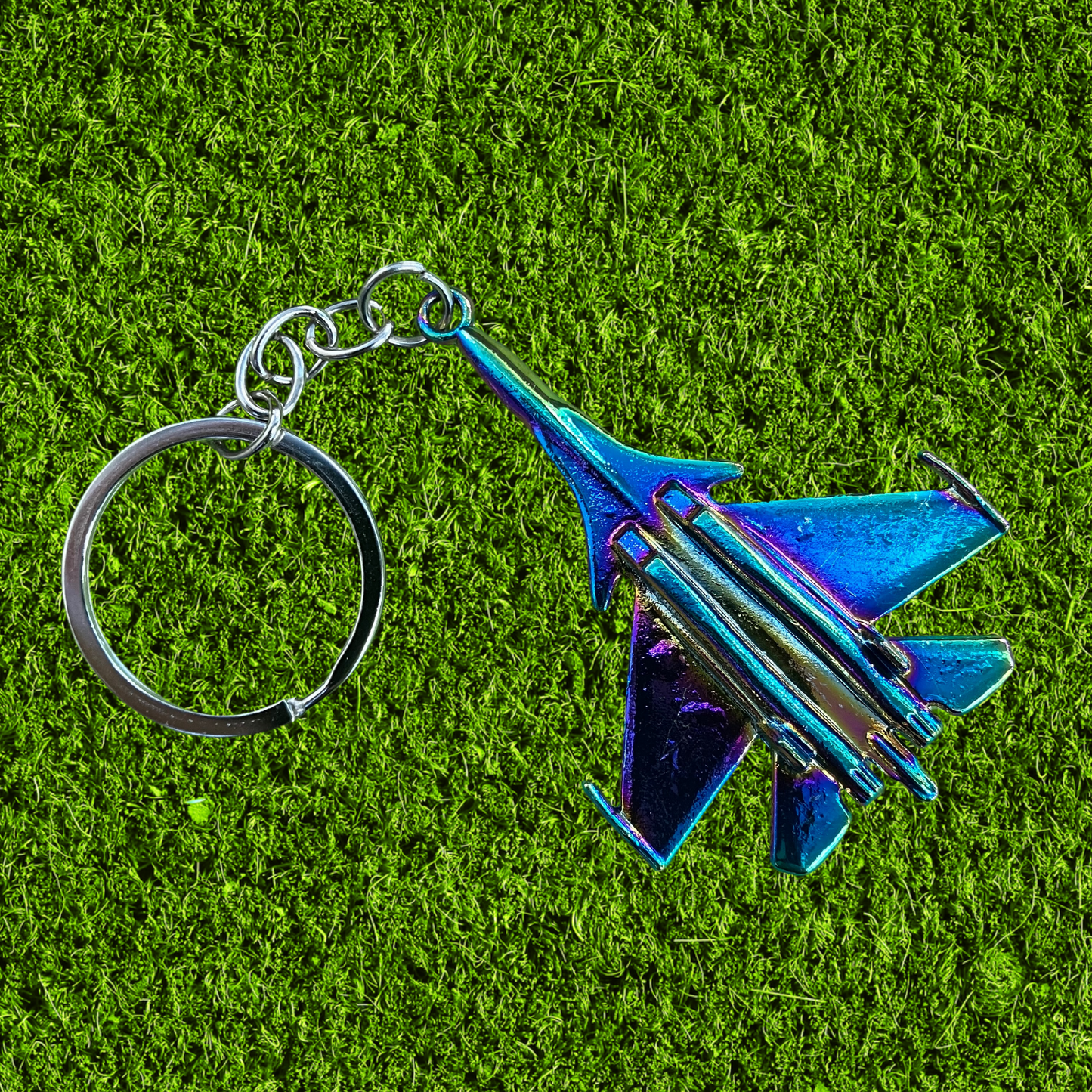 Fighter Jet Cleveland Air Show Keychain