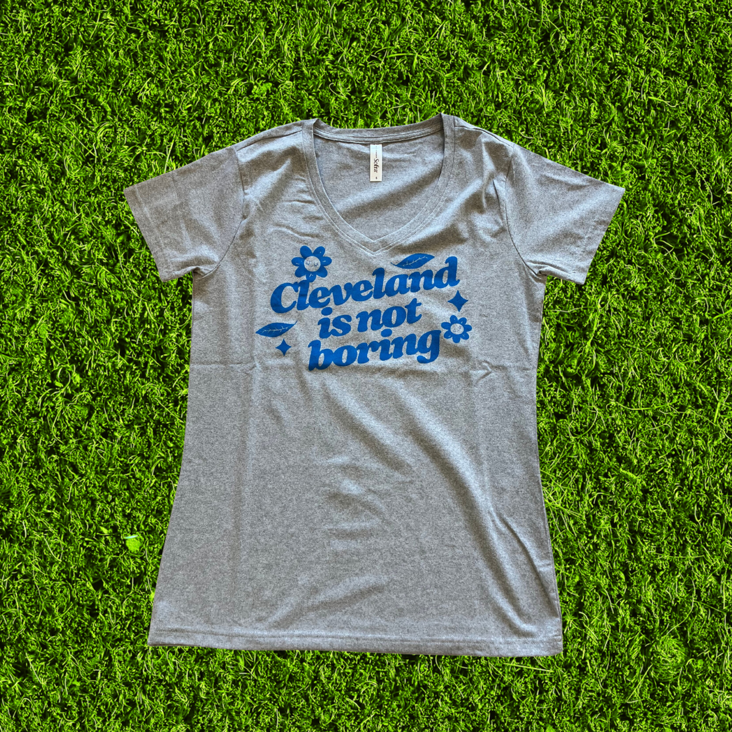 Women's Cleveland Isn't Boring V-Neck T