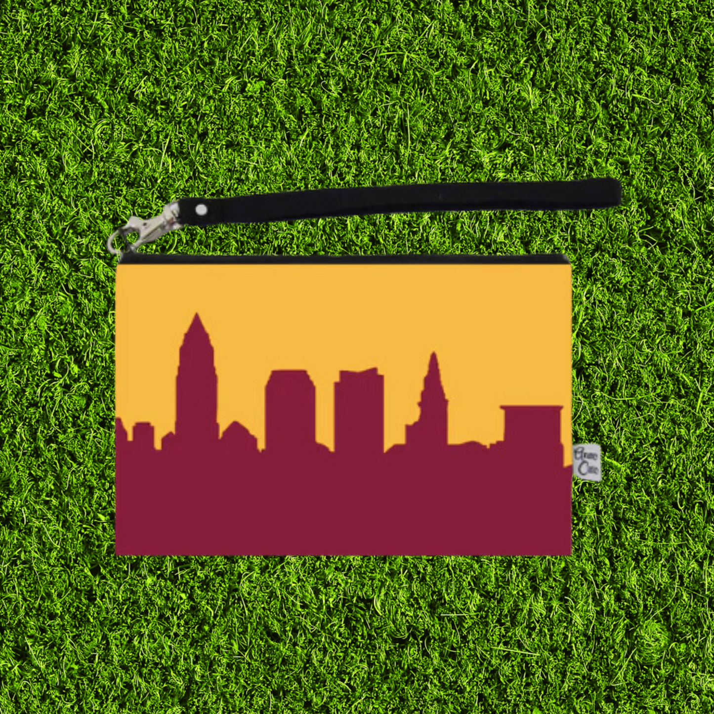 Cleveland Skyline Game Day Wristlet