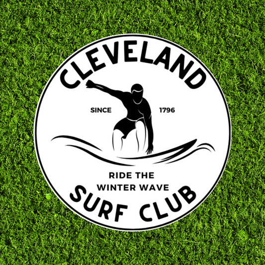 Cleveland Surf Club Sticker