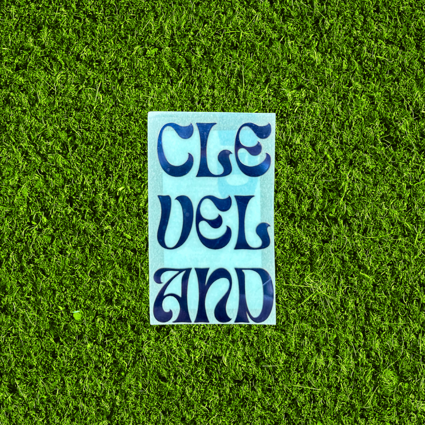 Cleveland Transfer Sticker