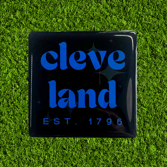 Cleve Land Est. 1796 Acrylic Magnet