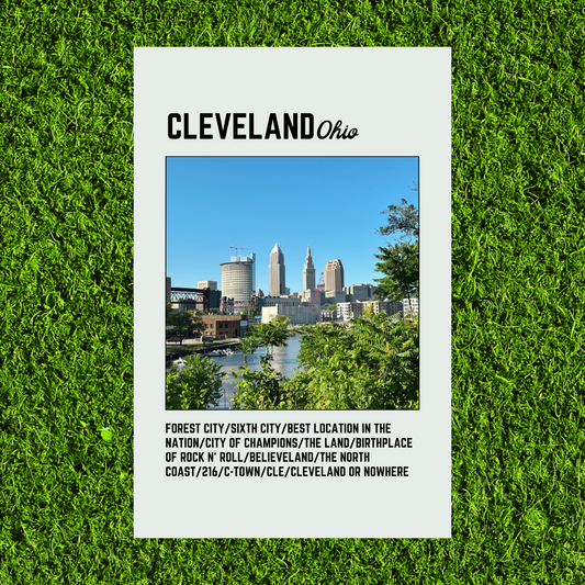 Cleveland Nicknames Poster