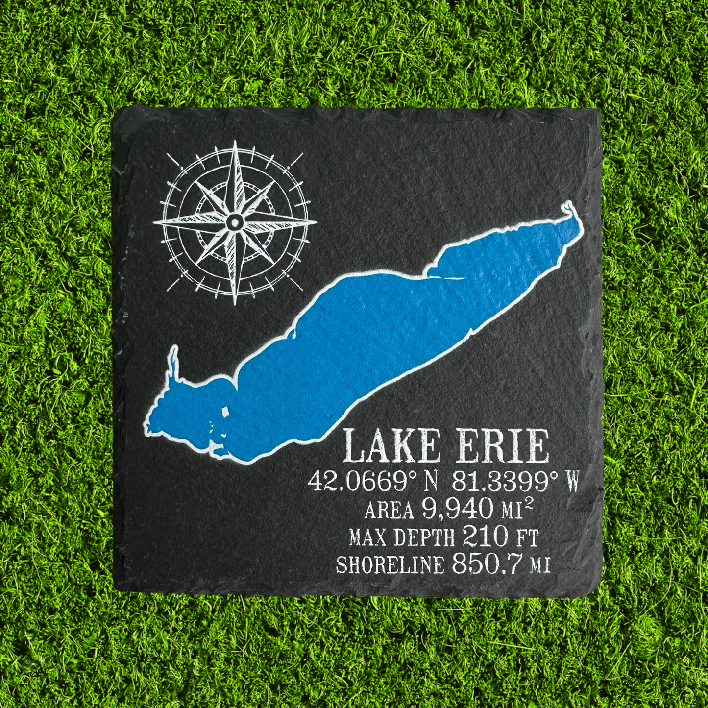 Cleveland Slate Coasters