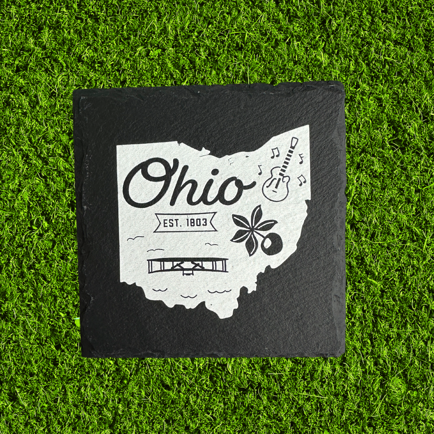 Cleveland Slate Coasters