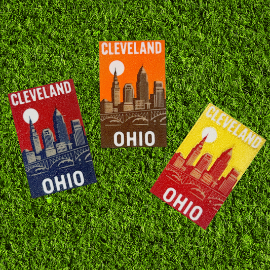 3D Printed Cleveland Skyline Magnet
