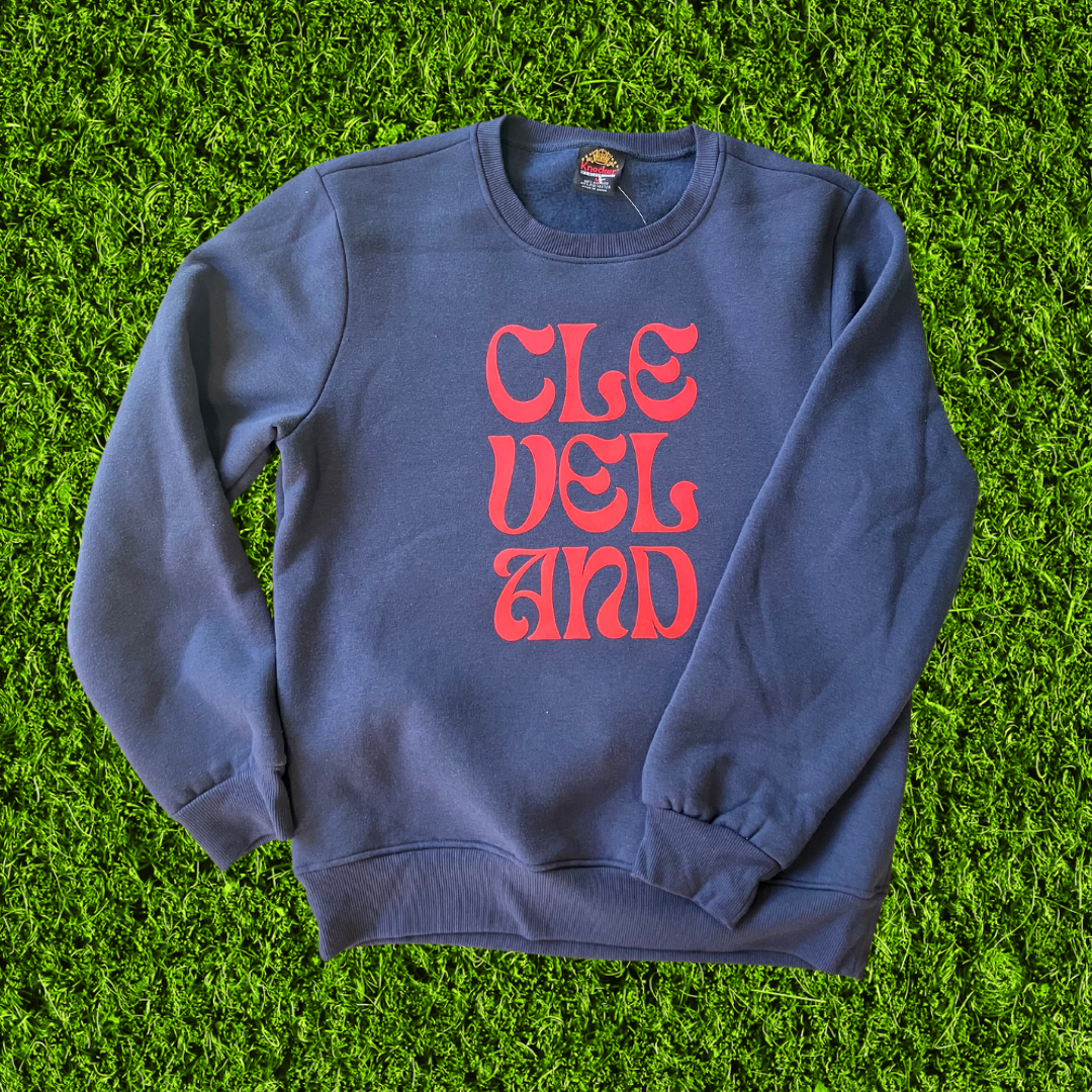 CLE VEL AND Crew Neck Sweatshirt