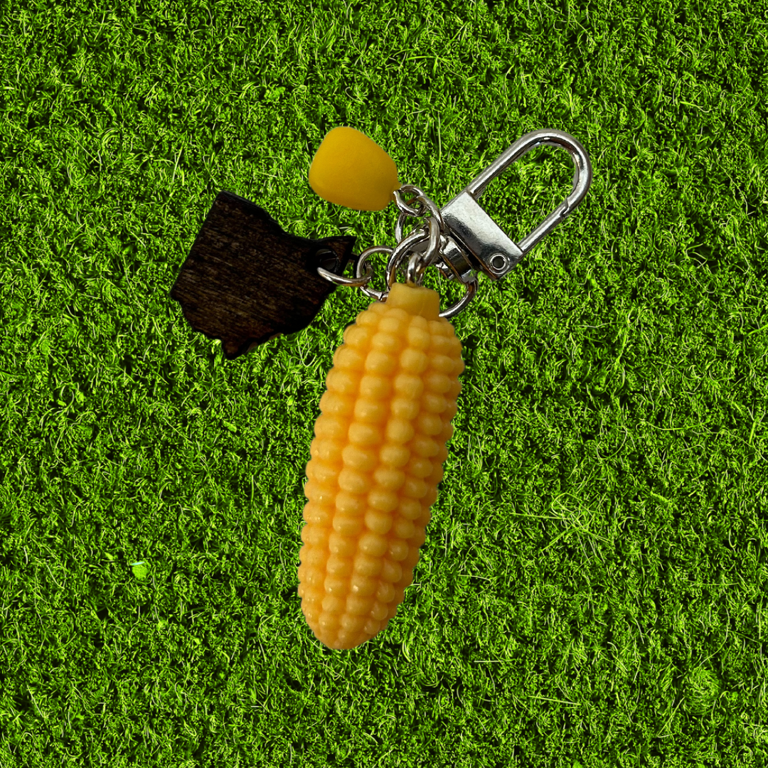 Ohio Corn Keychain