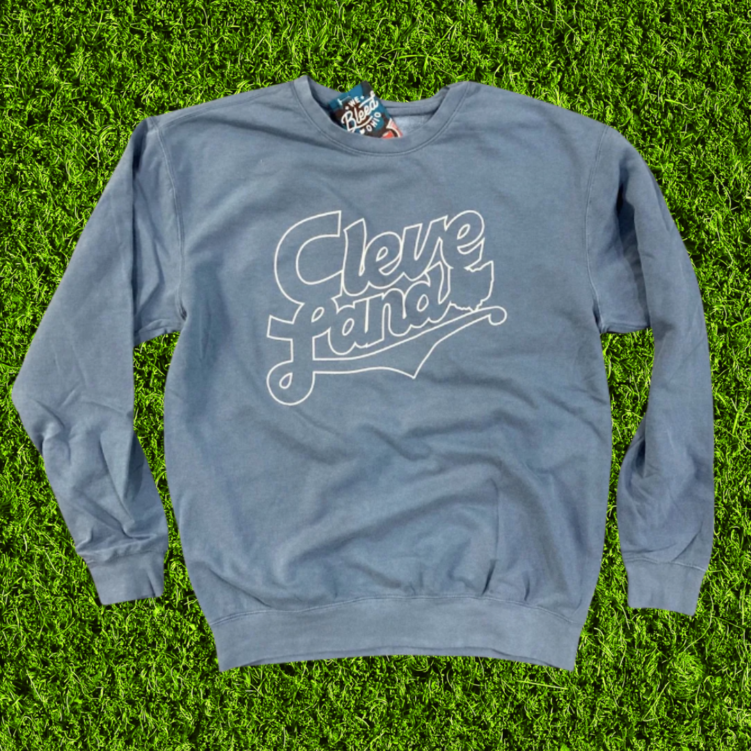 Cleveland Washed Crewneck