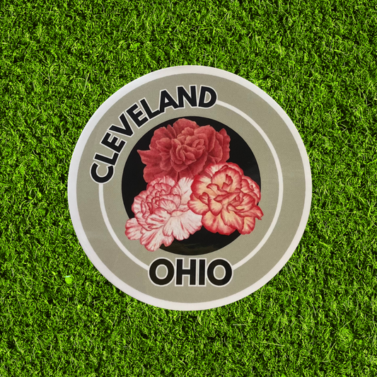 Carnation Cleveland, Ohio Sticker