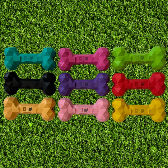 CLE Rubber Bone Dog Toy