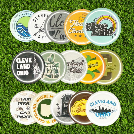 Cleveland Pinback Buttons
